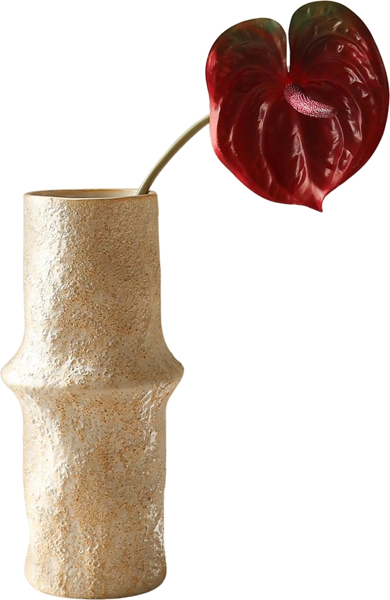 Fleur artificielle Botane anthurium 67 cm, bordeaux