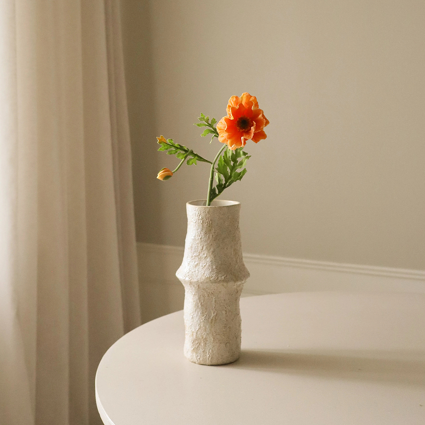 Fleur artificielle Botane coquelicot 60 cm, orange