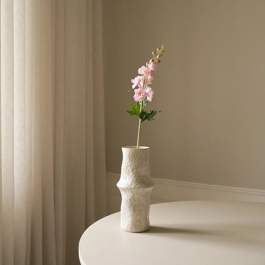 Fleur artificielle Botane delphinium 72 cm, rose clair
