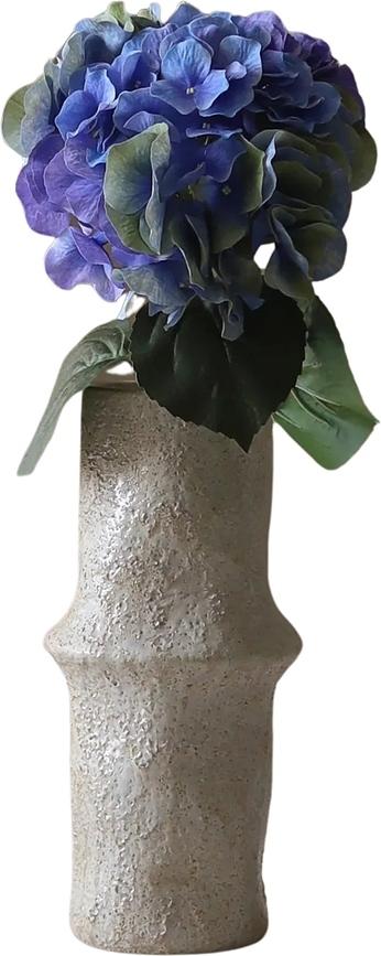 Fleur artificielle Botane hortensia, 65 cm, bleue