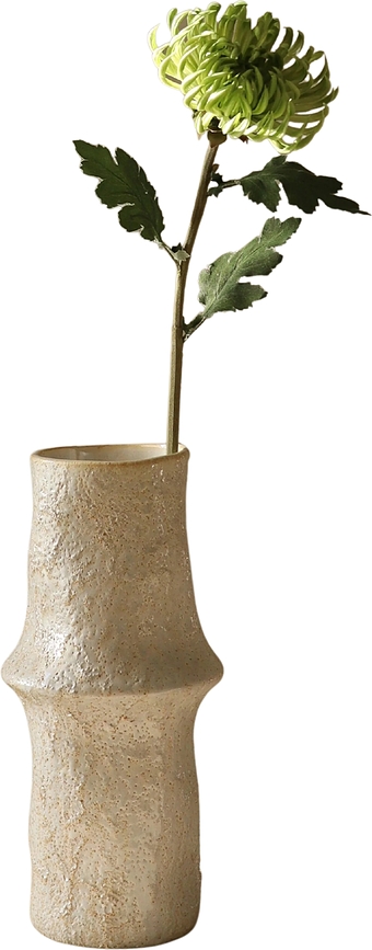 Flor Artificial Dalia Botane, 58 cm, verde claro