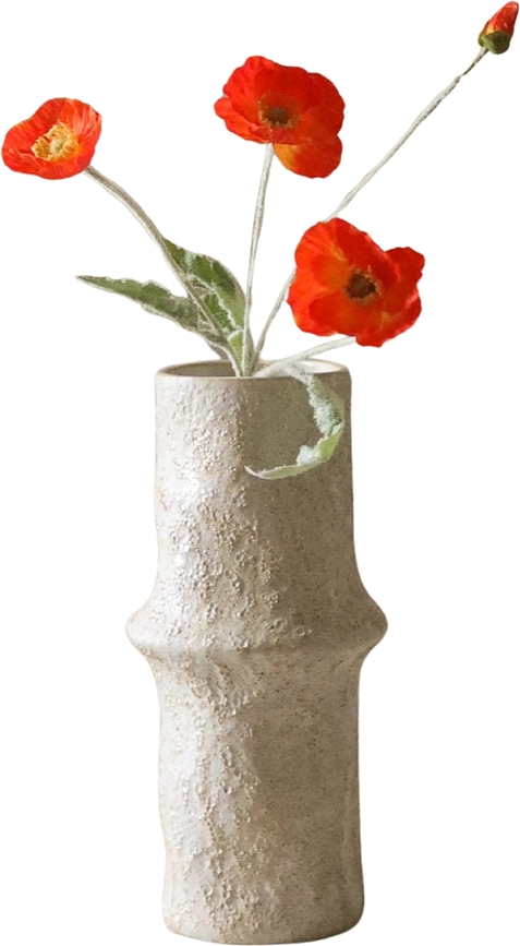 Flor Artificial de Amapola Botane, 56 cm, naranja oscuro