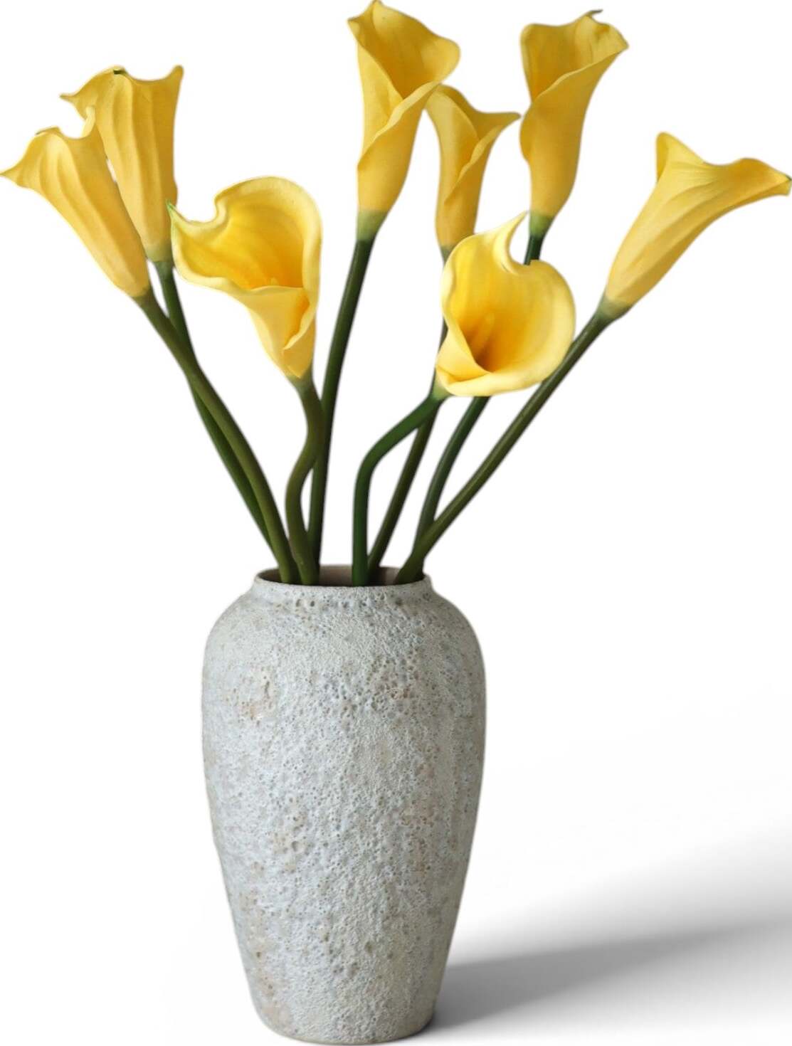 Gelbe Calla Lily Künstliche Blumen Strauß