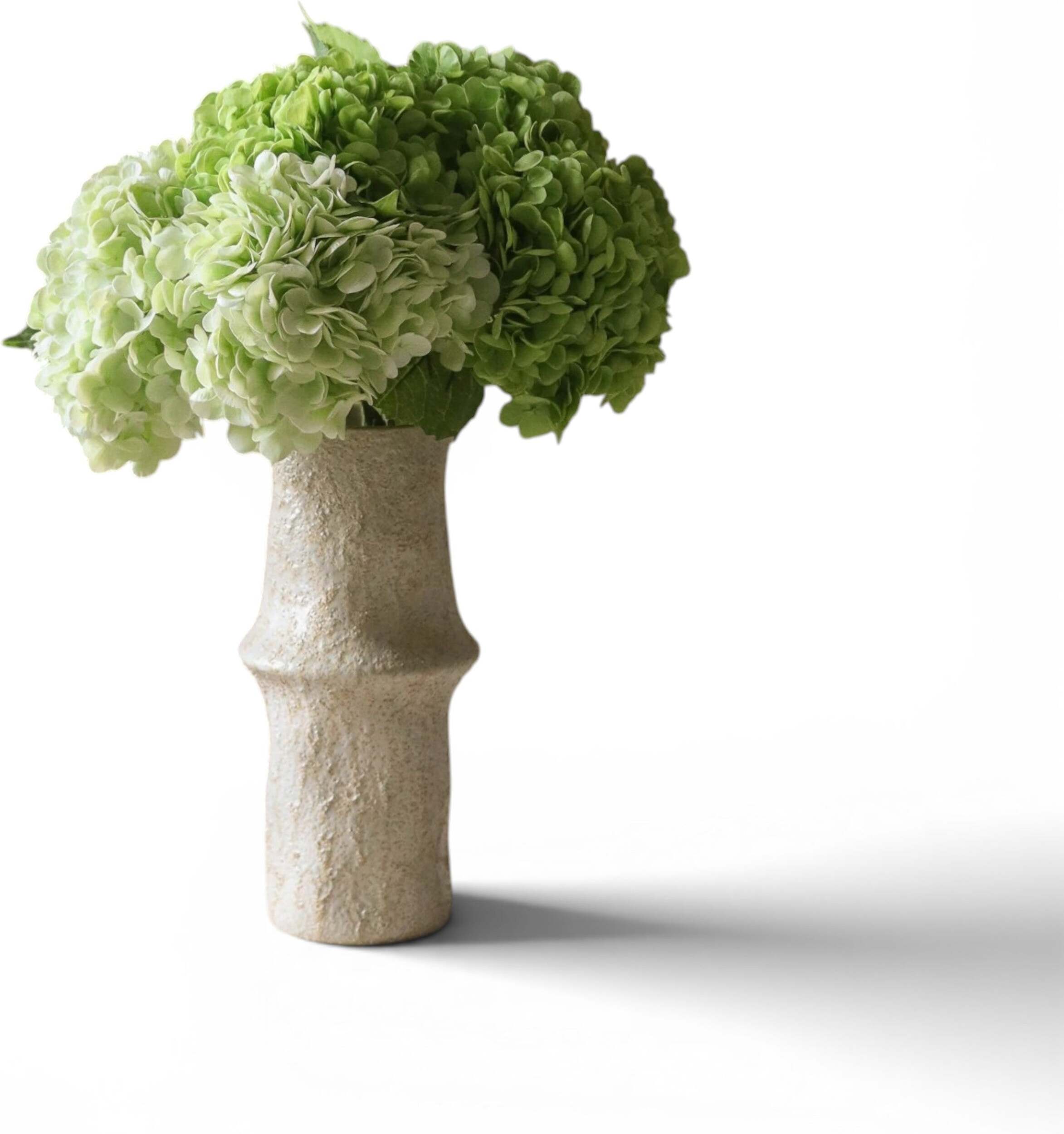 Green Hydrangea Künstliche Blumen Strauß