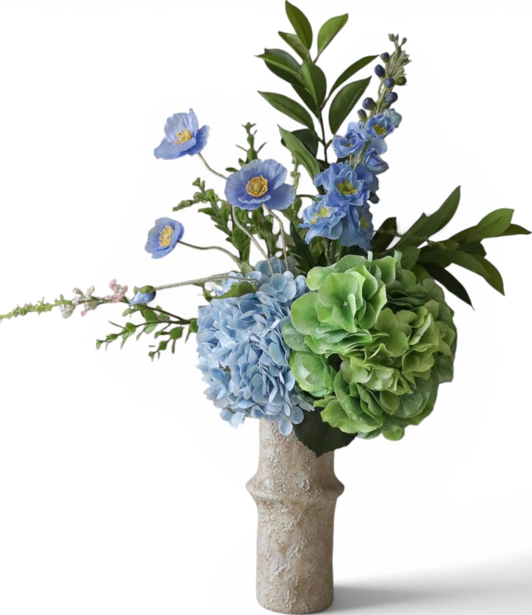 Kunstblumenstrauß Powder Blue