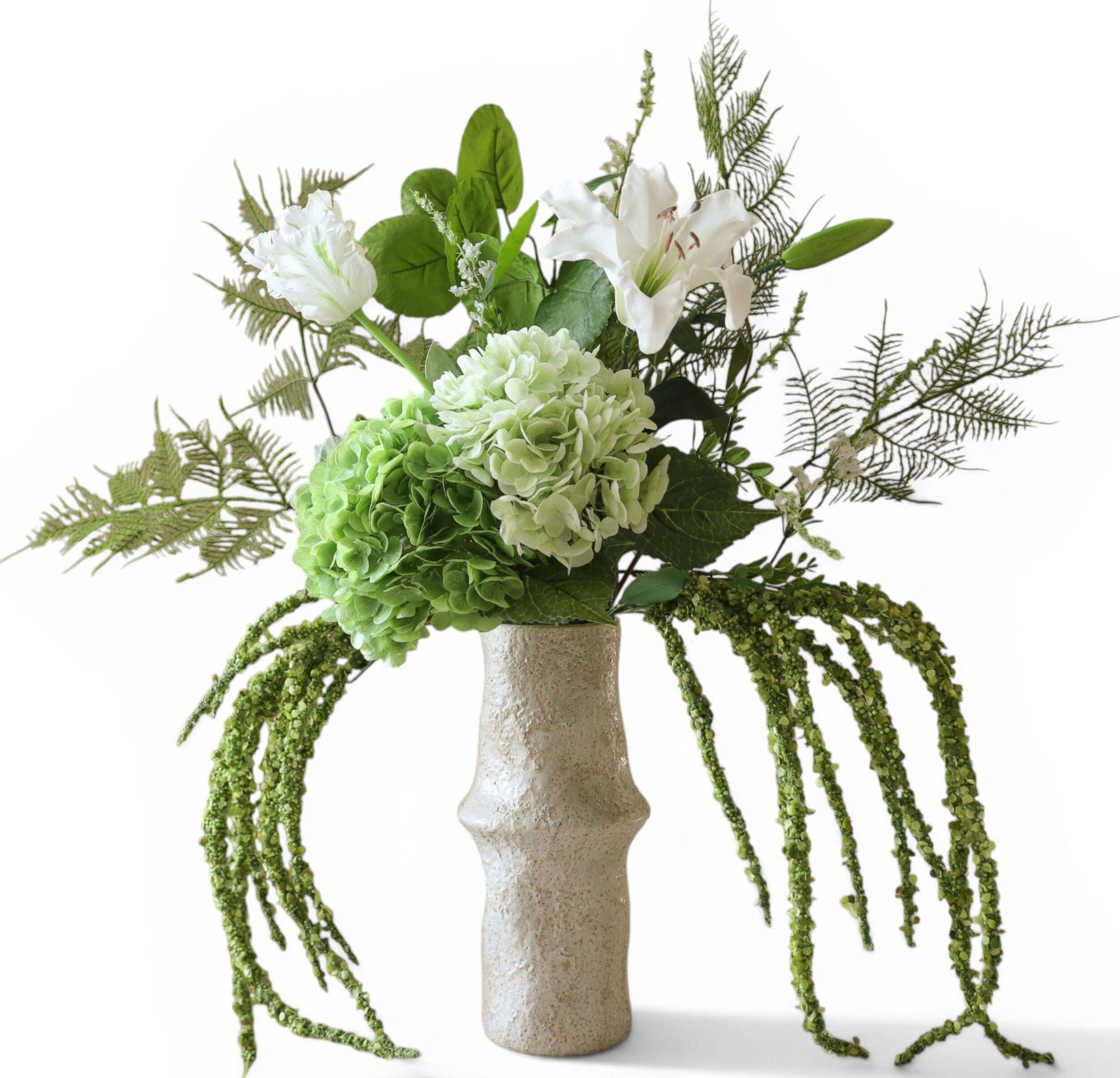 Künstliche Blumen Blumenstrauß Tennis Ball Green