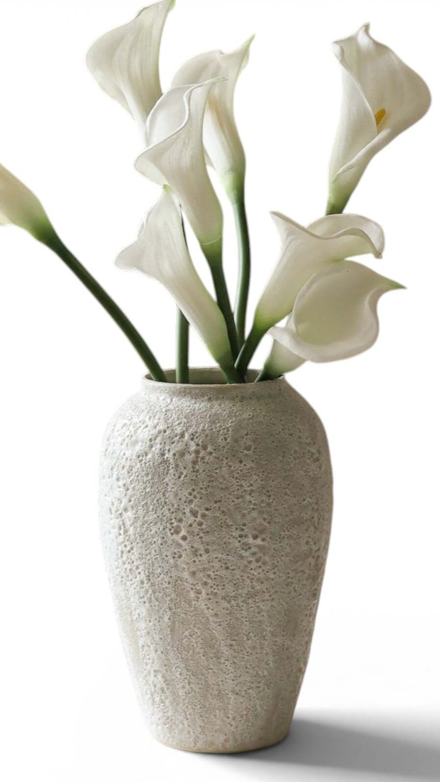 Künstlicher Blumenstrauß White Calla Lily