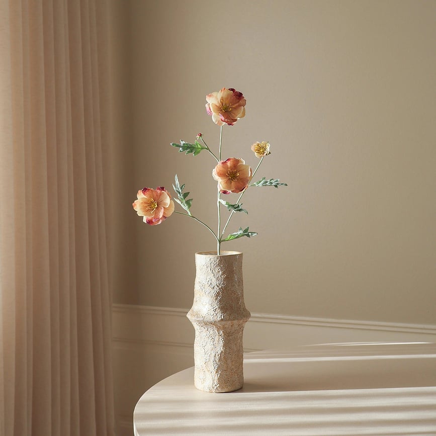 Kwiat sztuczny Botane mak 66 cm żółty