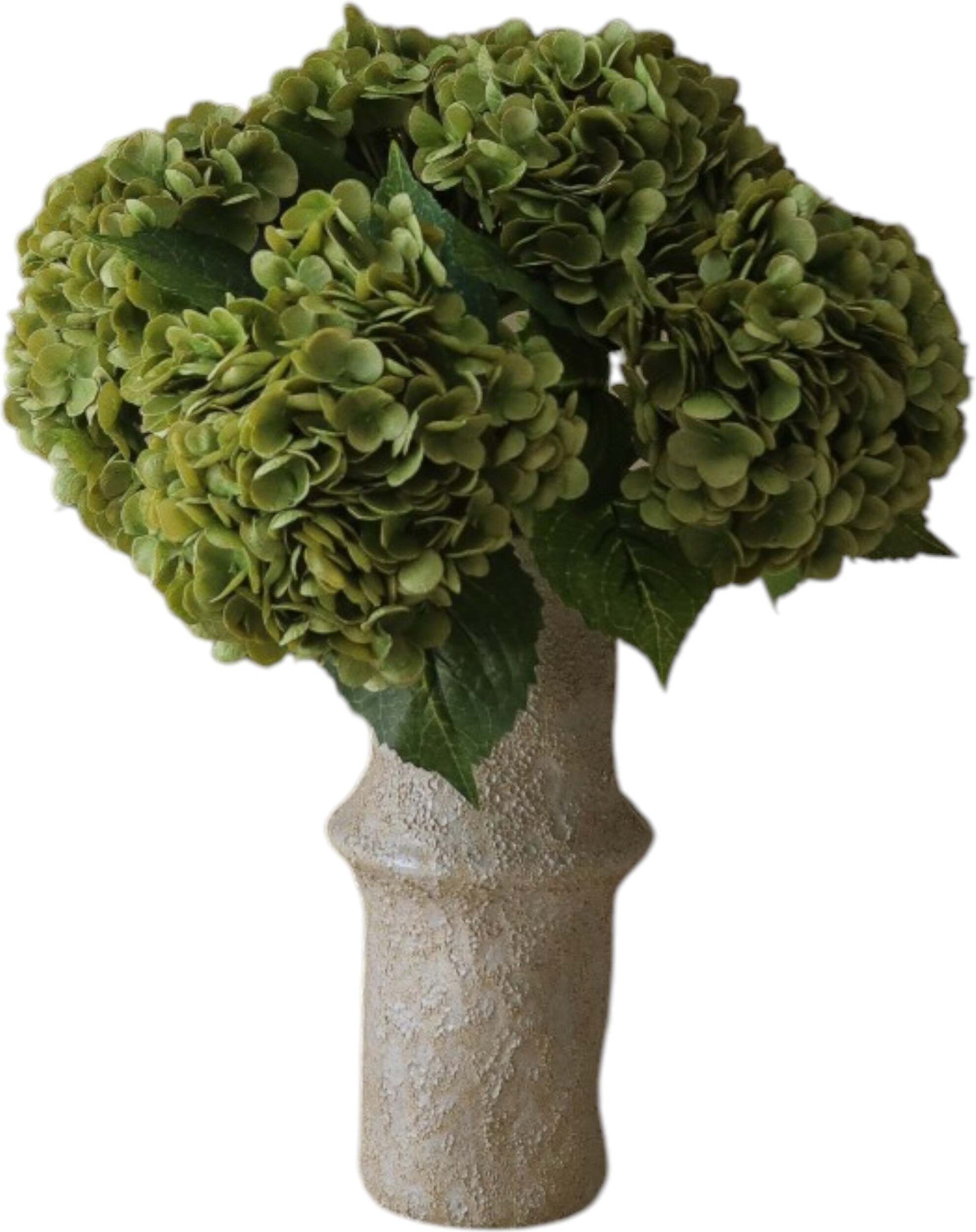 Moss Green Hydrangea Künstliche Blumen Blumenstrauß