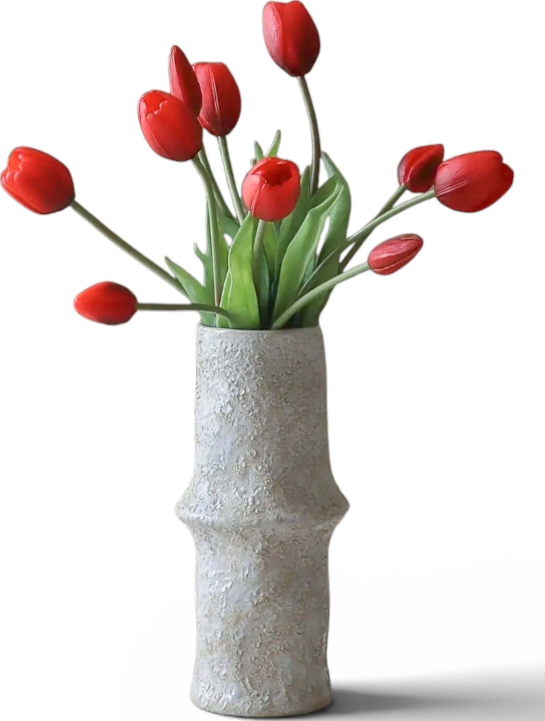 Roter Tulip künstlicher Blumenstrauß