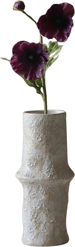 Штучна квітка Botane мак 36 см, фіолетова