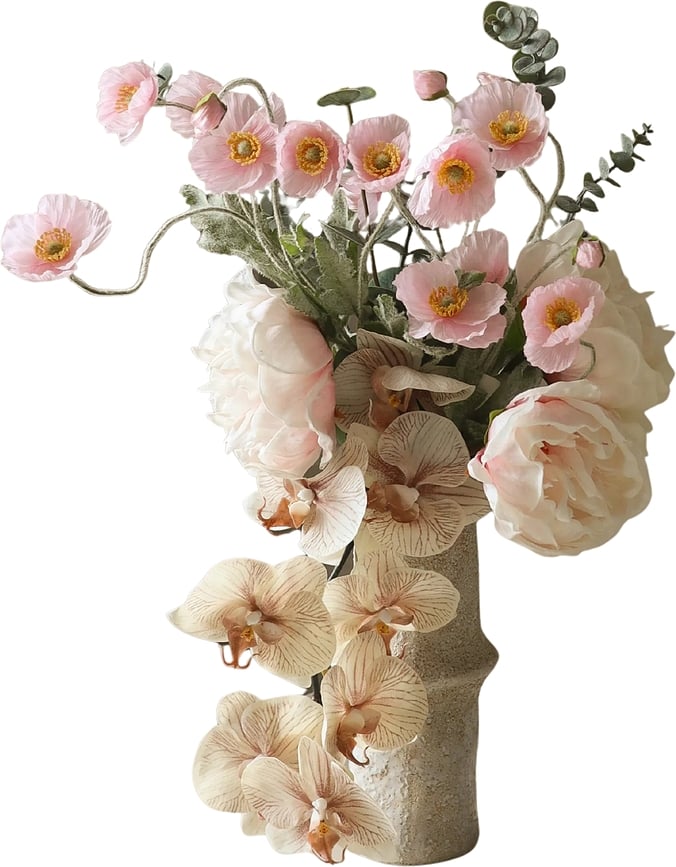 Τεχνητά λουλούδια μπουκέτο Petal Cascade