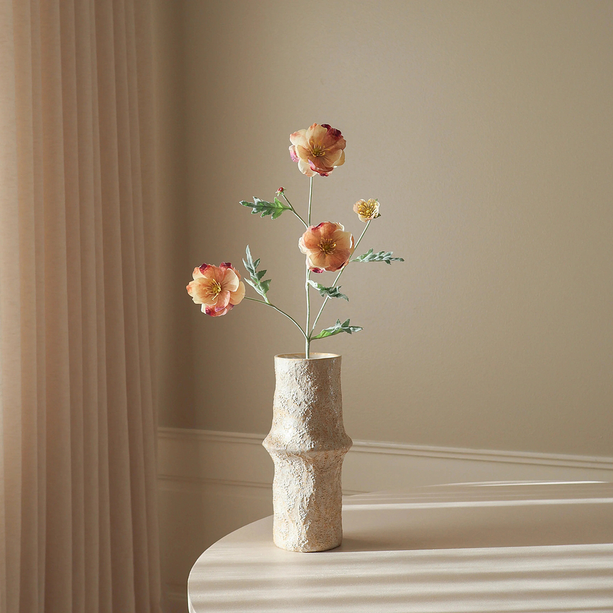 Umělá květina Botane mák 66 cm, čajová