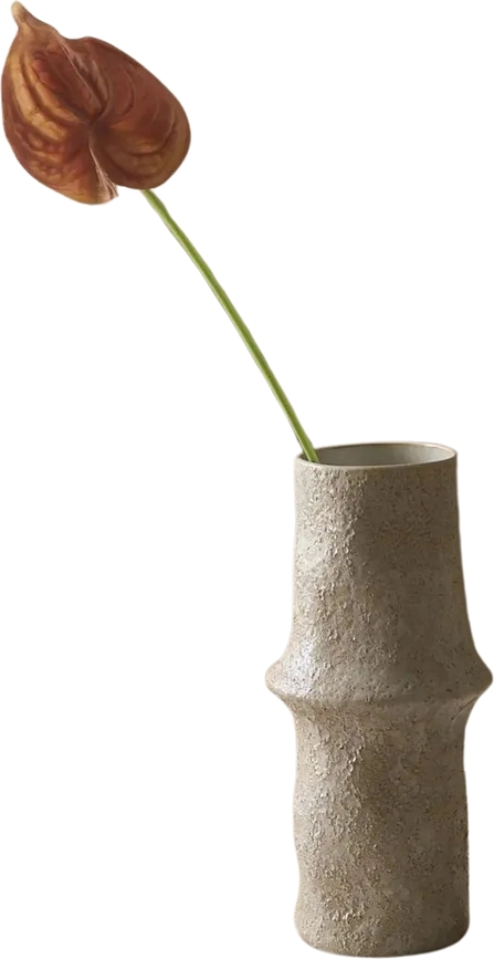 Umetna roža Botane anturium 65 cm, rožnata