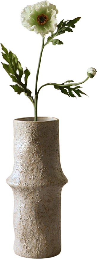 Umetni cvet Botane mak 60 cm, bel
