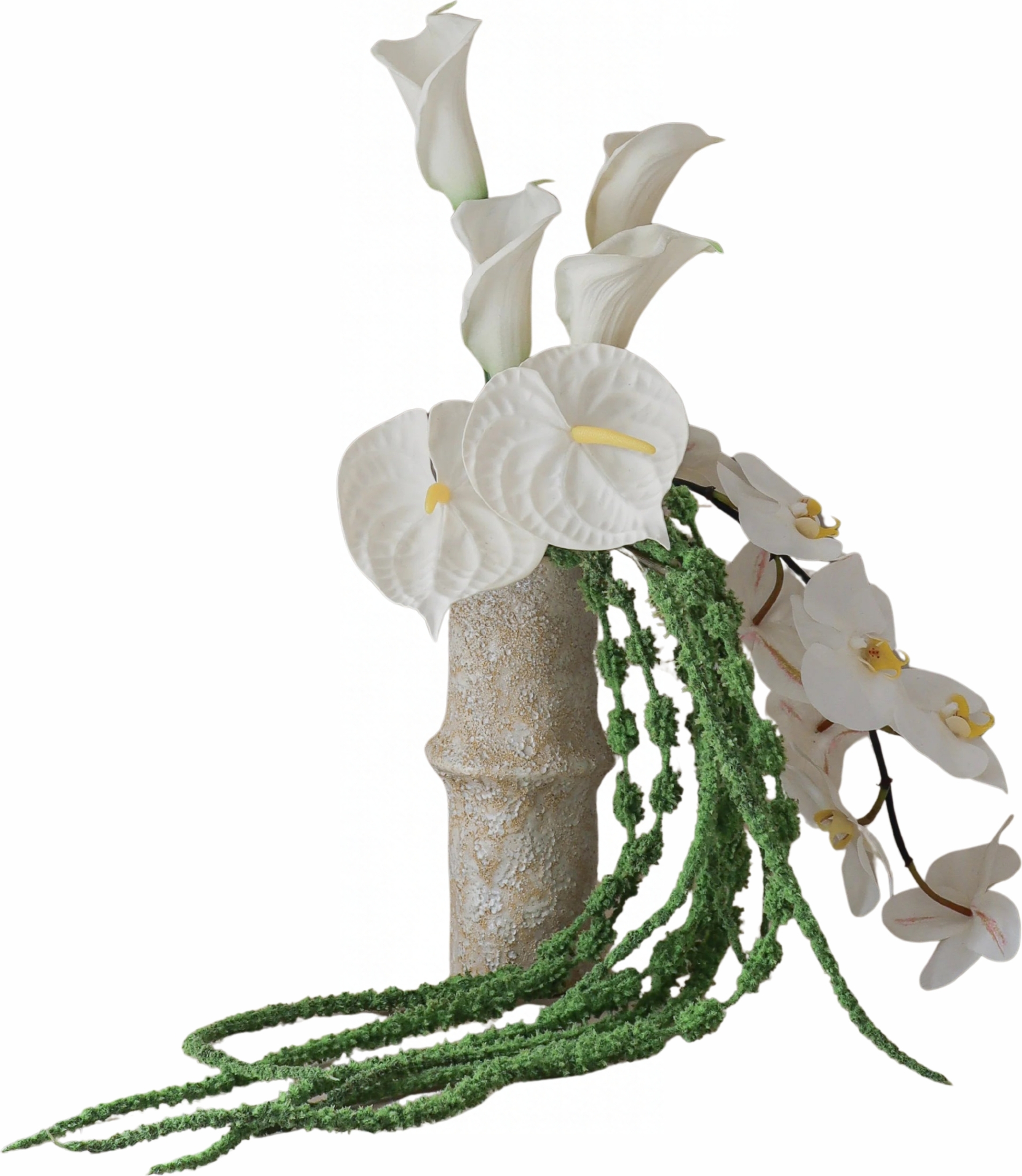 Verdant Calla Künstliche Blumen Strauß
