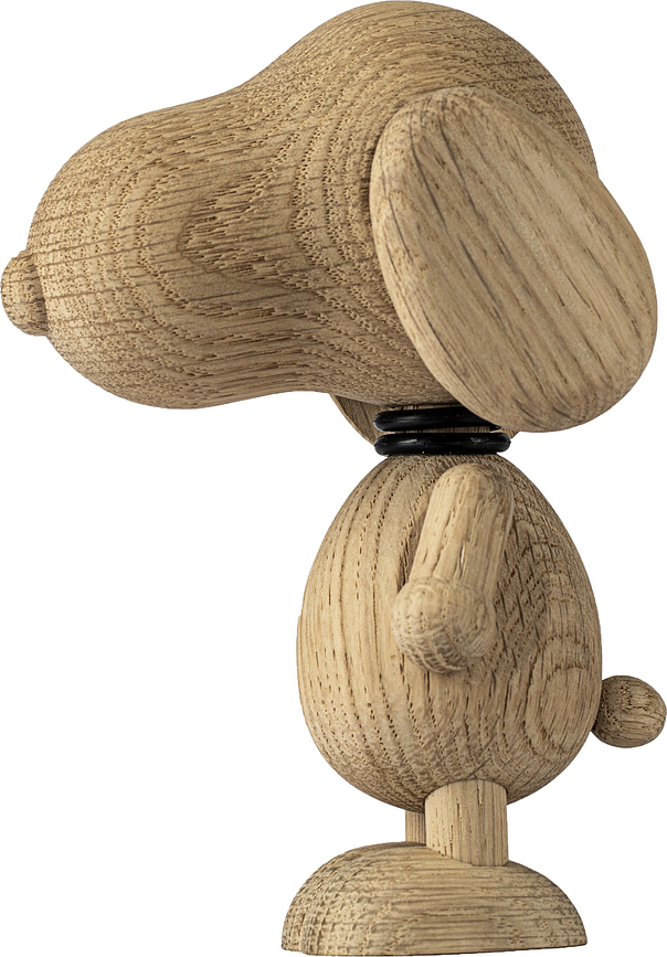 Decorazione Mr. B'eagle S, rovere naturale con orecchie rovere scuro