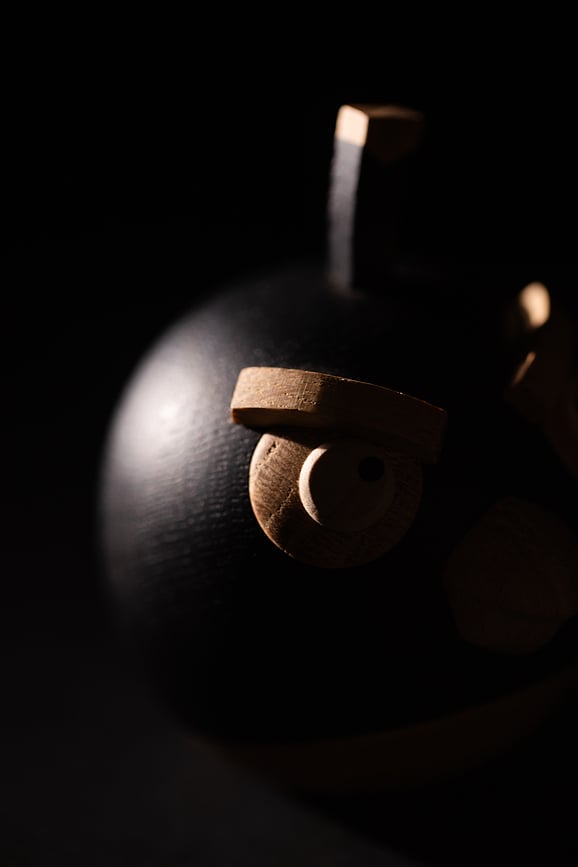 Figura Decorativa Angry Birds Bomb, talla S