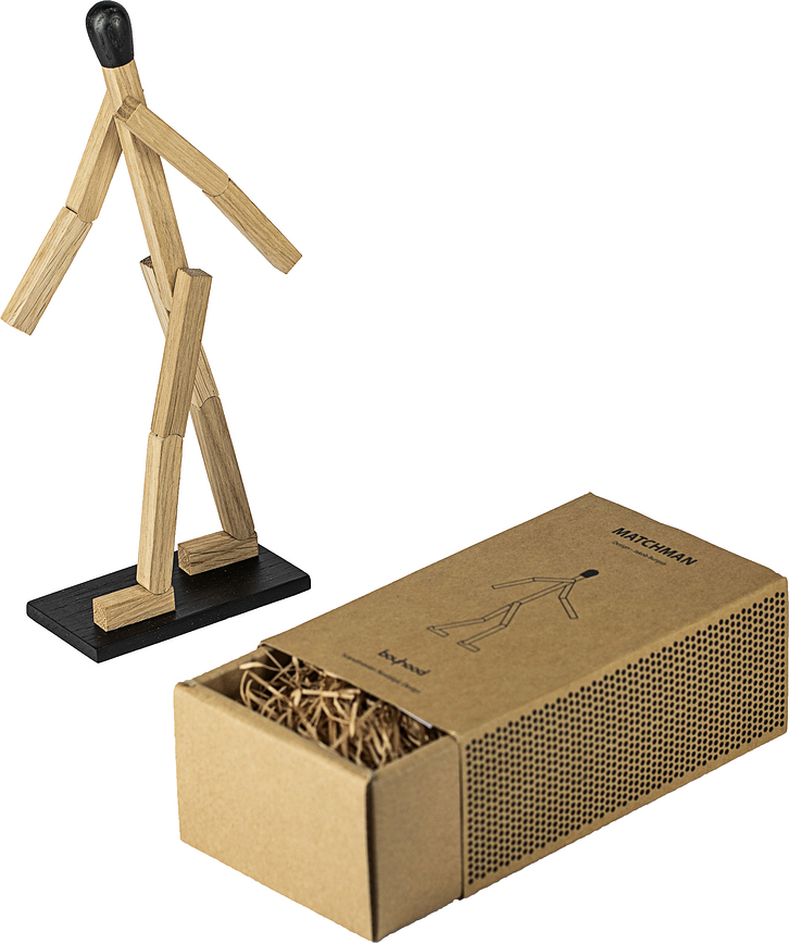 Figura decorativa Match Man, tamaño S