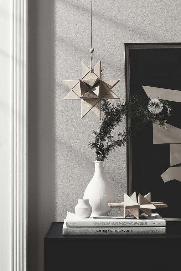 Fröbel Star Suspension, chêne foncé