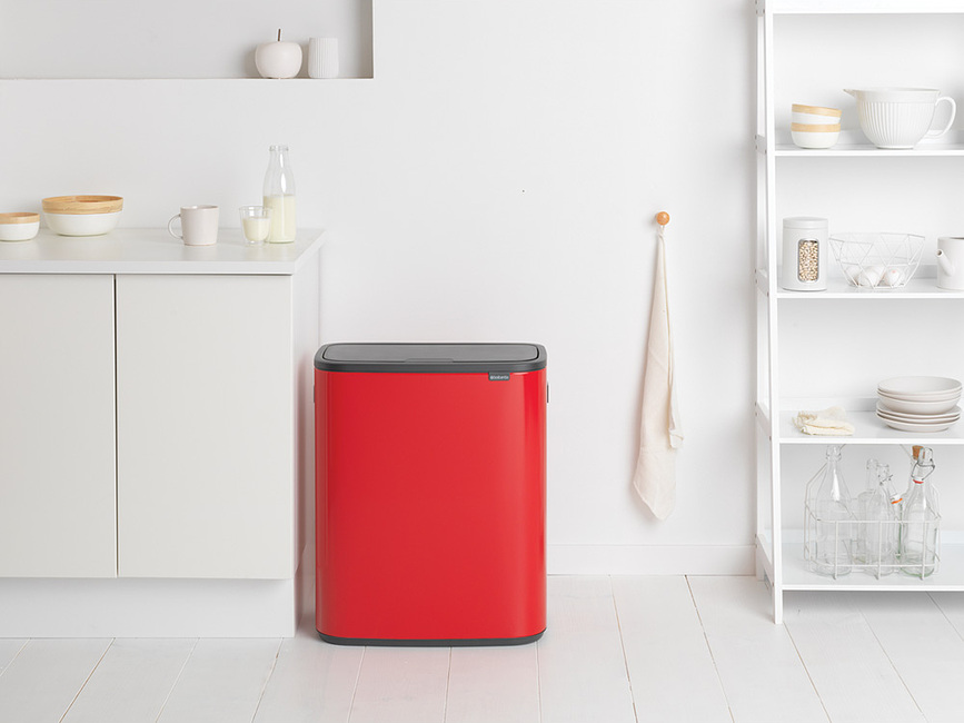 Bo Touch Bin skraldespand 60 l, sølv