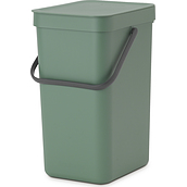 Atliekų rūšiavimo kibiras Sort & Go žalios spalvos 12 l