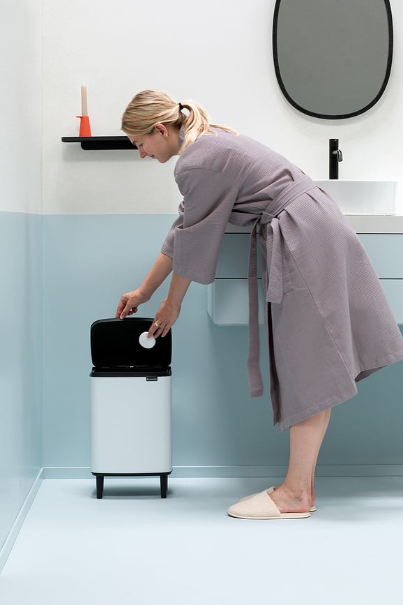 Bo Bin Hi Koš za smeće 12 l mat crni