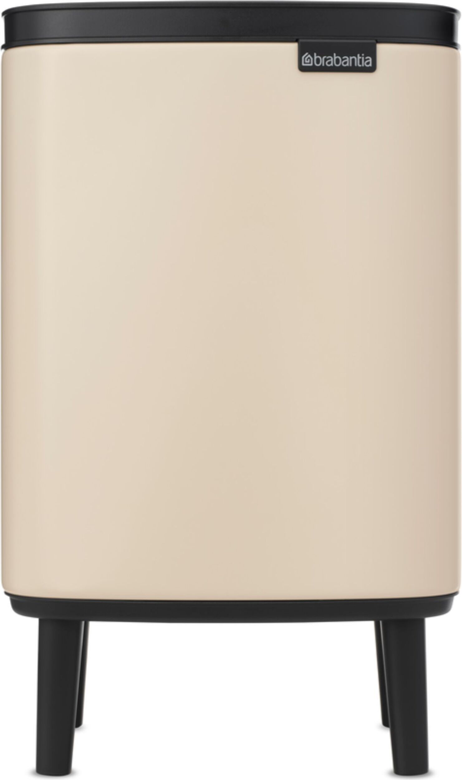 Mülleimer mit Klappe Bo Bin Hi Mülleimer 7 L, Beige