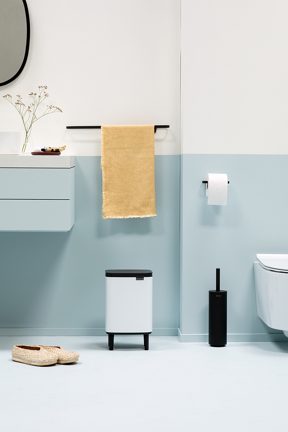 Bo Bin Hi Poubelle 7 L, noir mat