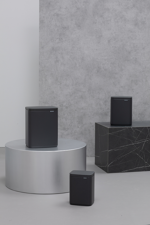 Bo Κάδος Απορριμμάτων, 4 l, γαλάζιος