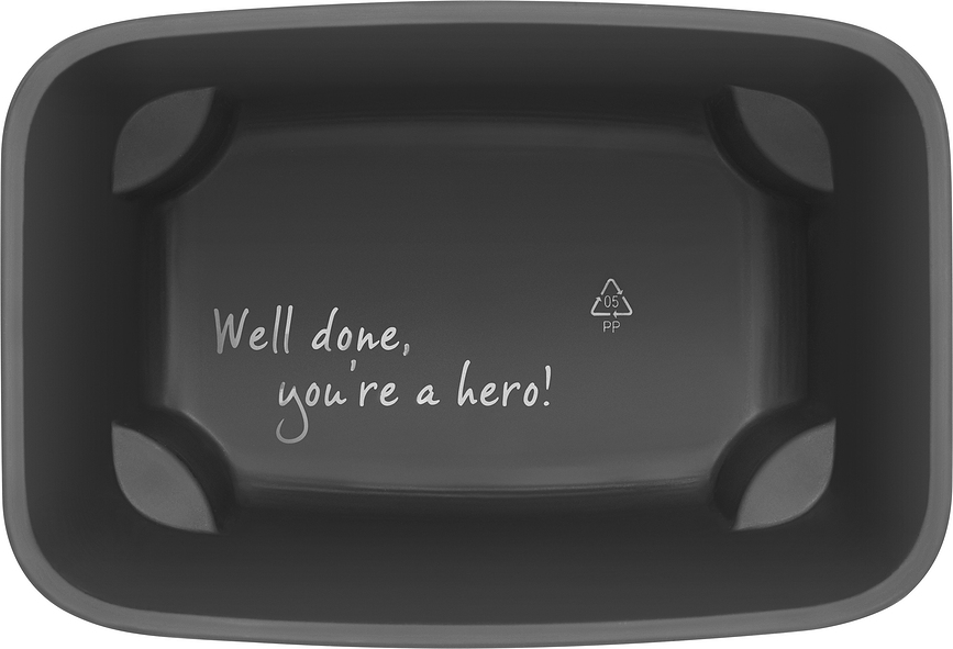 Bo Κάδος Απορριμμάτων, 4 l, γαλάζιος