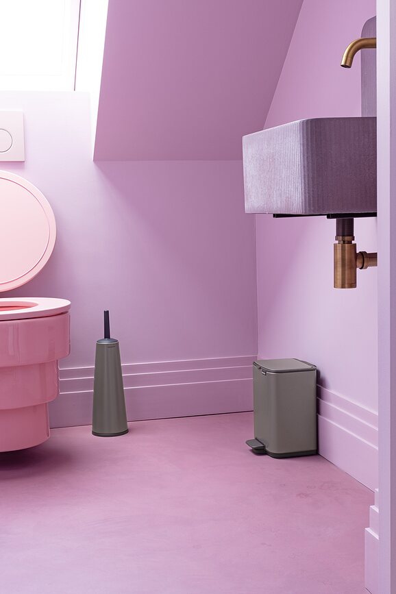 Bo Κάδος με πεντάλ, 4 λίτρα, μαύρο ματ