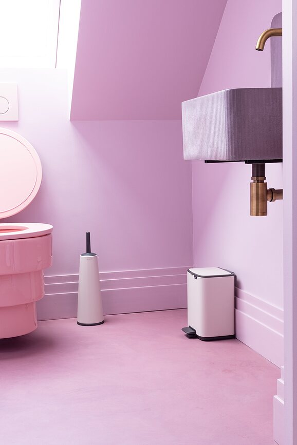 Bo Koš za smeće s pedalom 4 l bež