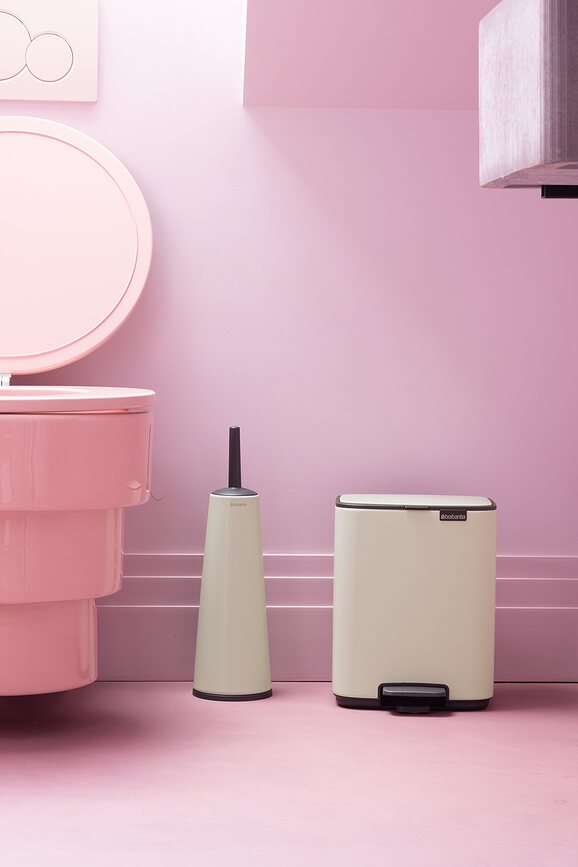 Bo Koš za Smeće s pedalom 7 L čelični mat