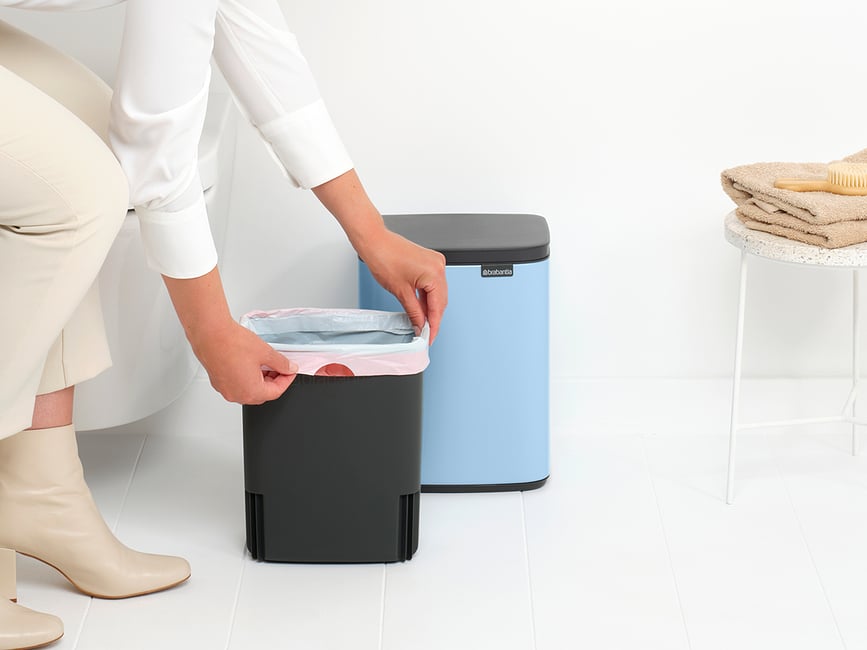 Bo Koš za smeće 7 l čelični sjajni