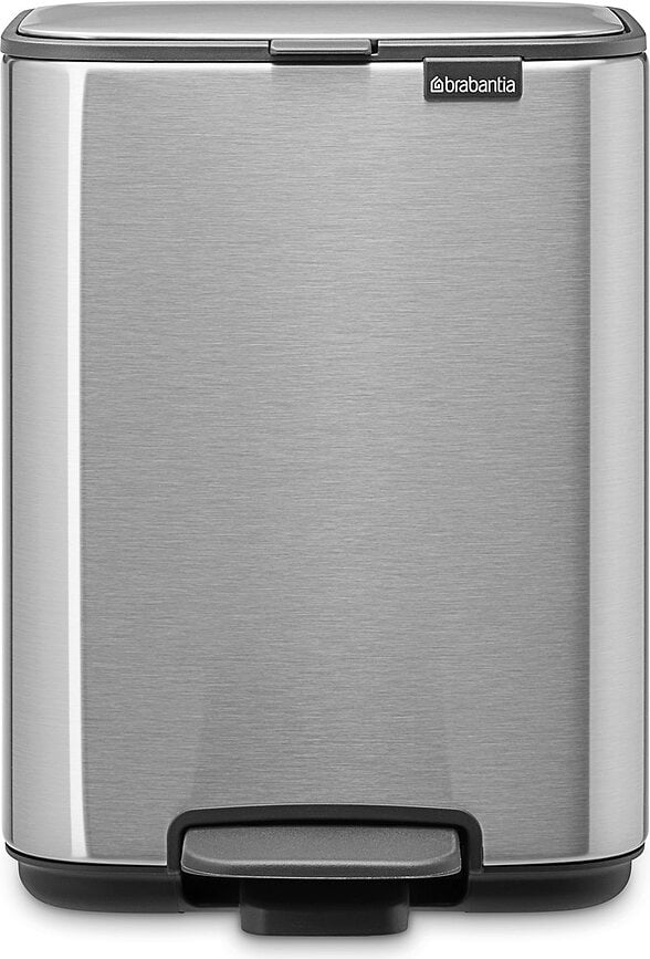 Bo Koš za Smeće s pedalom 4 l mat čelični