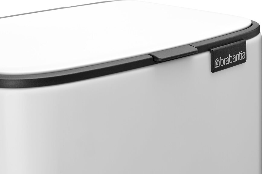 Bo Koš za smeti s pedalom, 7 l, mat jeklo