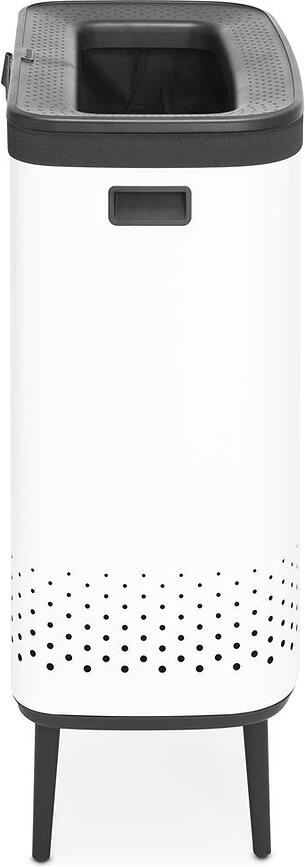 Bo Laundry Bin Hi Koš za perilo, 2 x 45 l, mat črna
