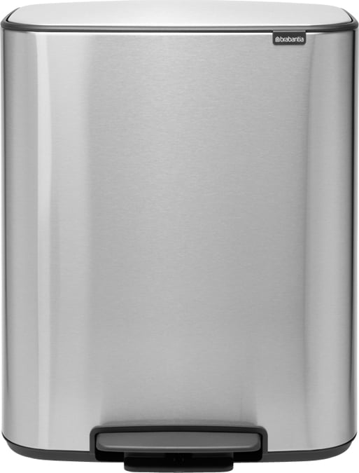 Bo Pedal Bin Mülleimer 60 l mit FPP-Beschichtung