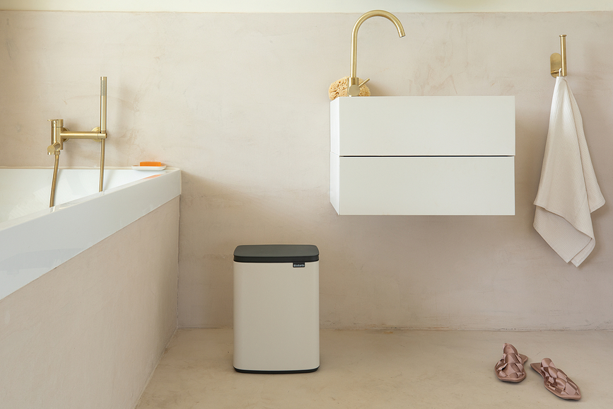 Bo Poubelle 12 L, blanche