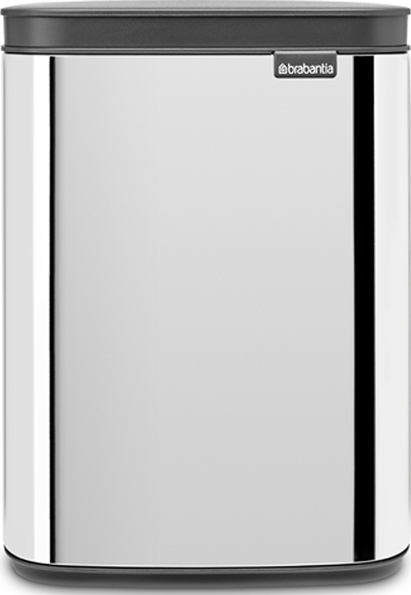 Bo Poubelle 4 L, acier brillant