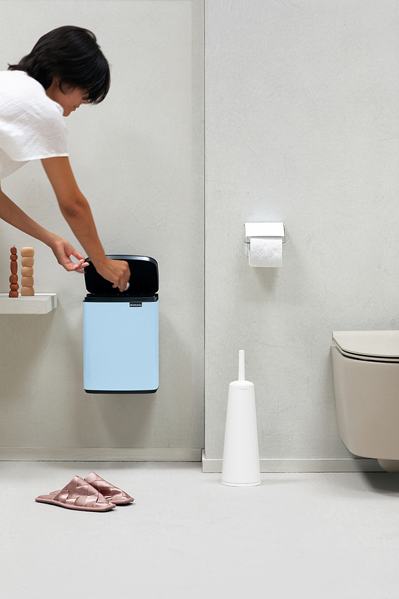 Bo Poubelle 7 L, beige clair