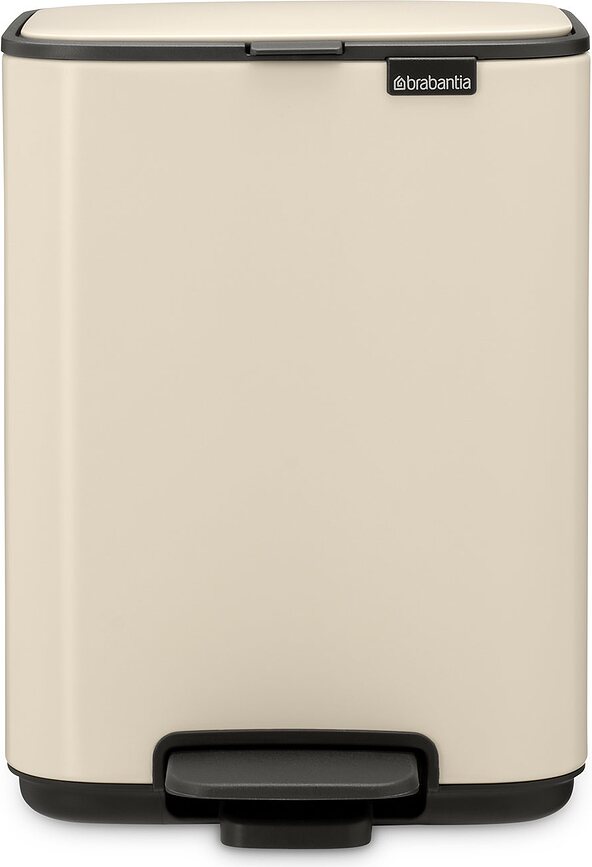 Bo Poubelle à pédale, 4 L, beige