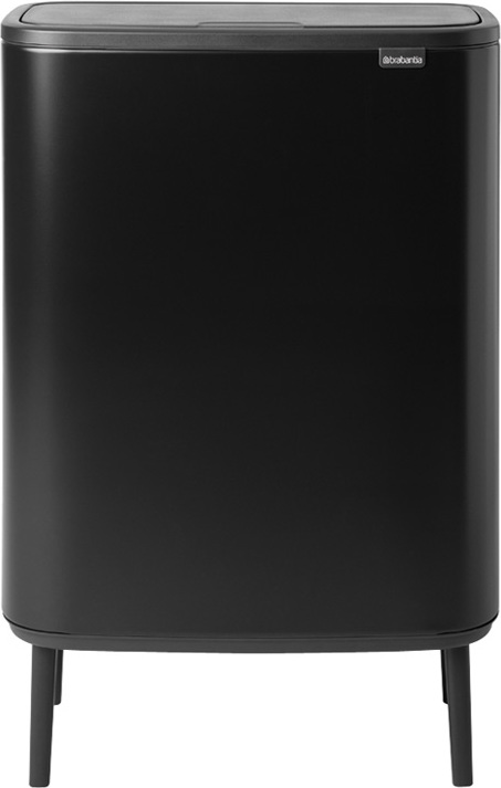 Bo Touch Bin Hi Mülleimer 2 x 30 l schwarz matt