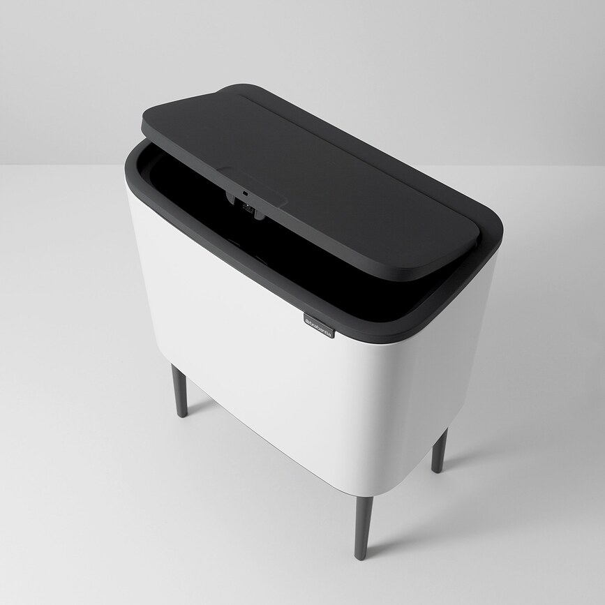 Koš za smeti Bo Touch Bin 36 l, srebrn