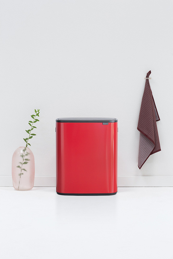 Koš za smeti Bo Touch Bin 60 l, srebrn