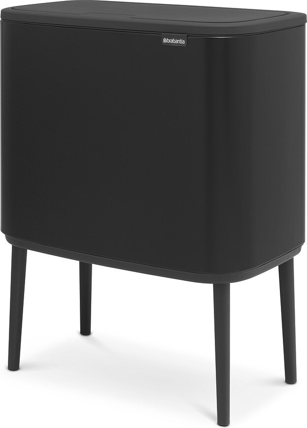 Bo Touch Bin Mülleimer 11 l + 23 l schwarz matt