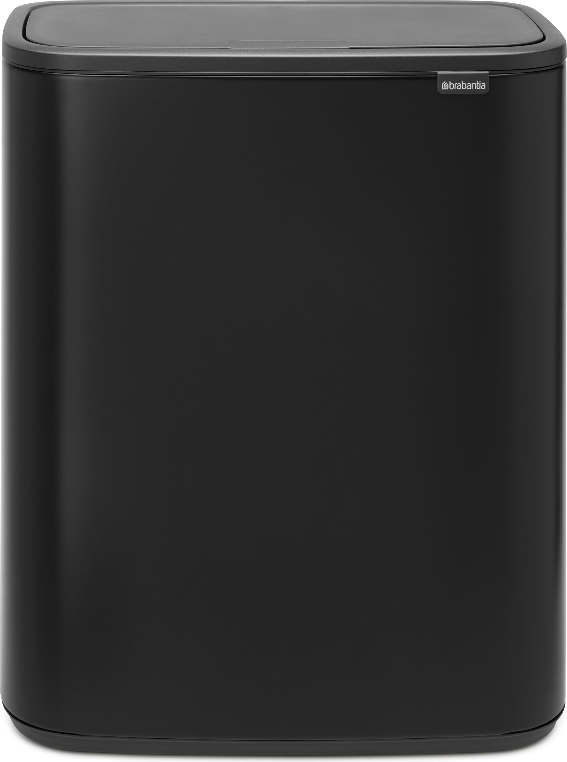 Bo Touch Bin Mülleimer 2 x 30 l schwarz matt