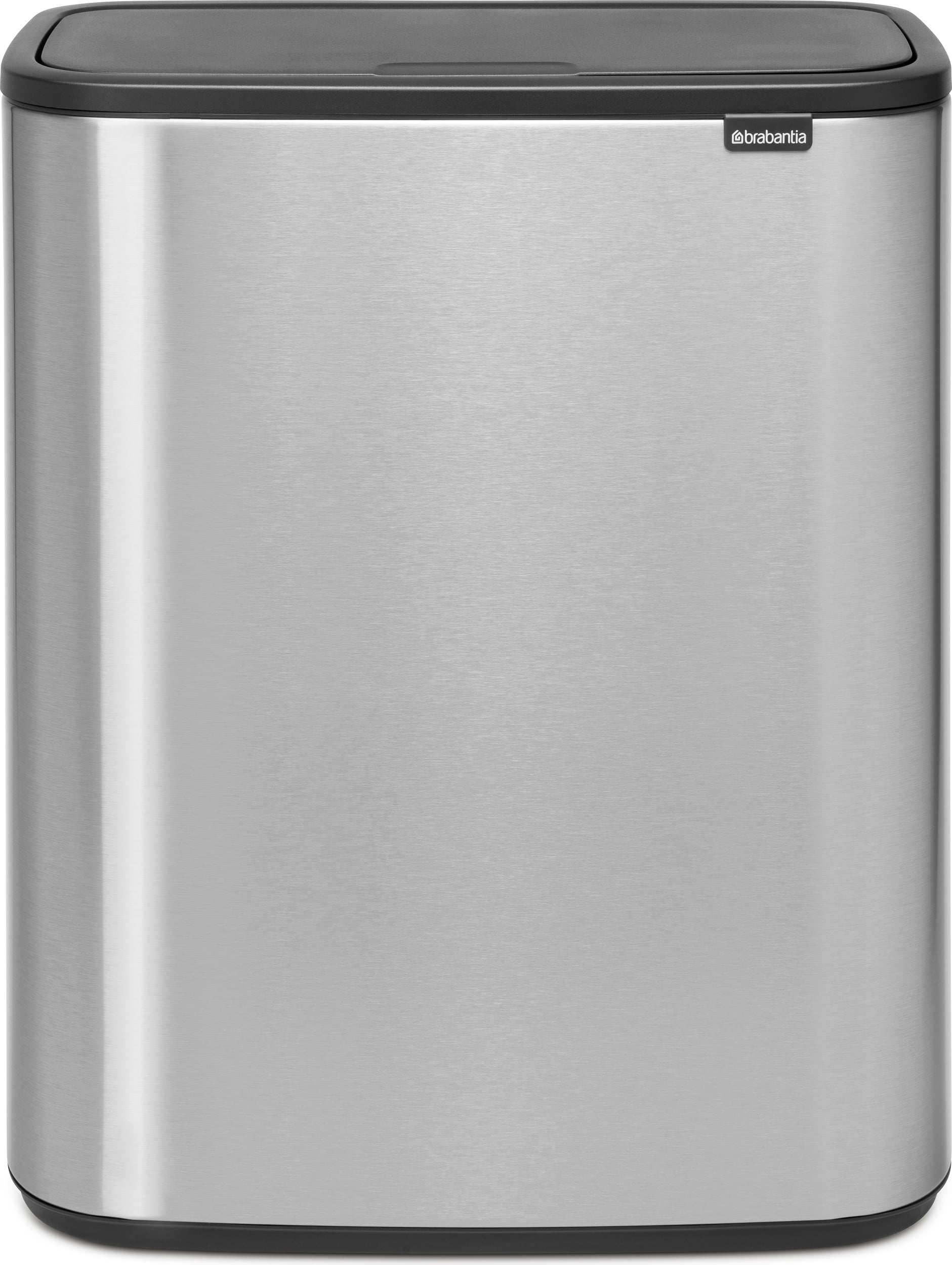 Bo Touch Bin Mülleimer 2 x 30 l Stahl matt