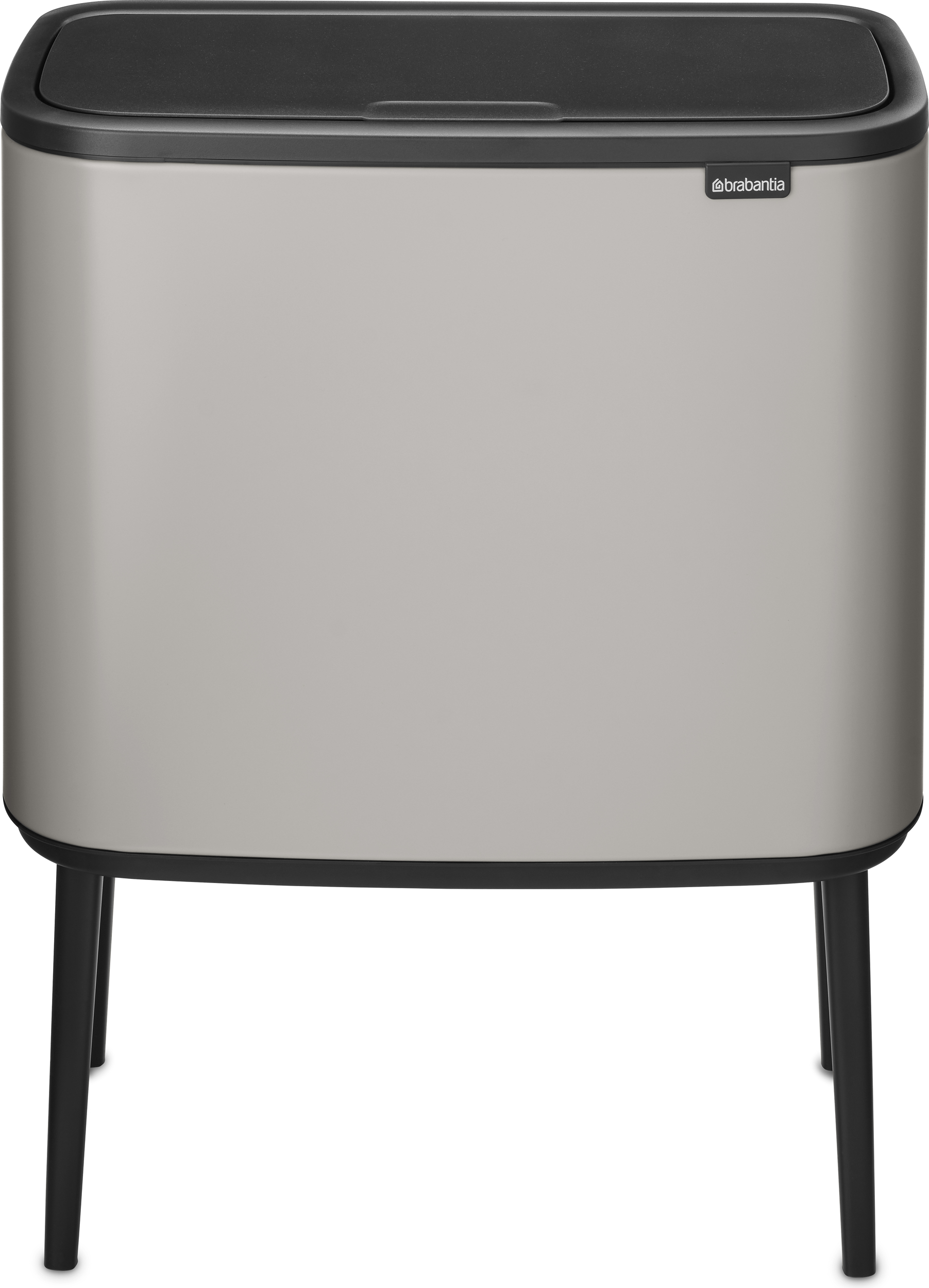 Bo Touch Bin Mülleimer 3 x 11 l, silber